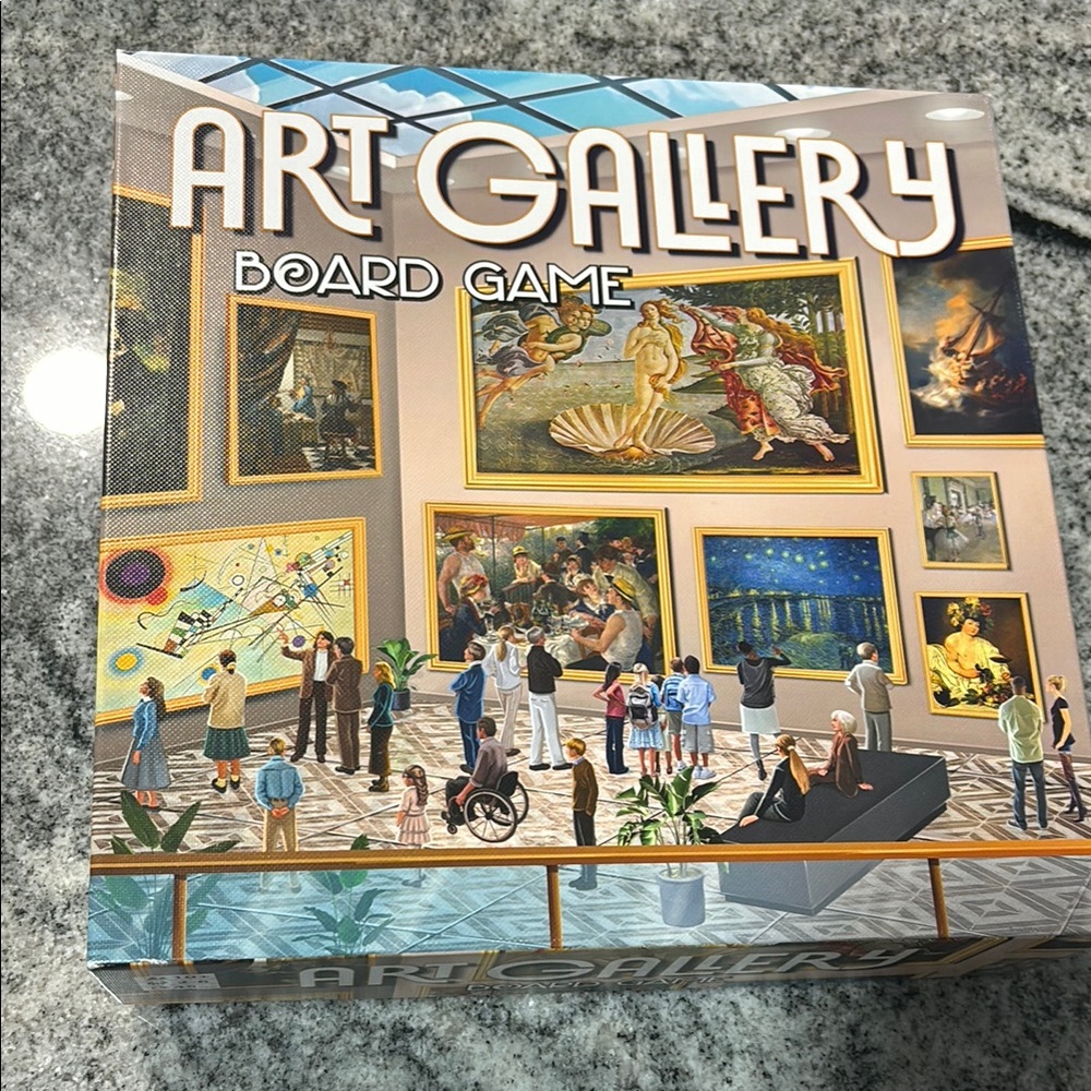 Art Gallery Board Game Piatnik 2023 Strategy 2-6 Players Family Card /Board Game